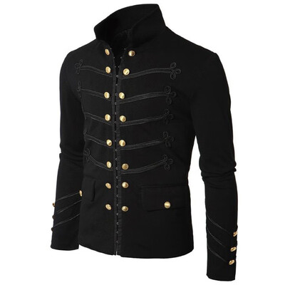 

New Man Fashion Solid Handsome Cardigan Spring Autumn Winter Full Sleeve Jacket
