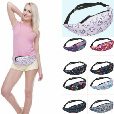 

US Kid child Unicorn Waist Fanny Pack Belt Bag Bum Pouch Travel Hiking Hip Purse