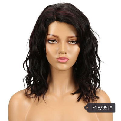 

Noble Brazilian Water Wave Human Hair Wigs For Black Women Remy Water Wave Wig Perruque Cheveux Humain Free Shipping