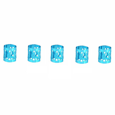 

〖Follure〗30Pcs 8MM Dreadlock Beads Adjustable Hair Braid Rings