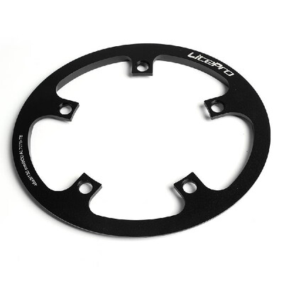 

Bike Bicycle Chainring Folding Bike Single Crank Ring Round Chain Ring BCD 130MM 5 Bolts Chainring 53T 45T