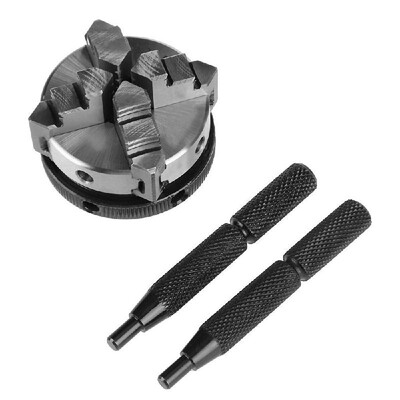 

Manual Self Centering Lathe DIY Metal Jaw K02-50 M15 Mini Four Jaw Woodworking Chuck