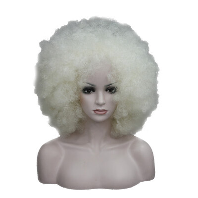 

StrongBeauty Afro Jumbo Festival Fans Wig clown Costume Halloween Dress Up party Wigs Synthetic Hair COLOUR CHOICES