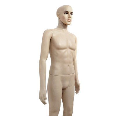 

Male Full Body Realistic Mannequin Dress Form Great for Displaying wBase