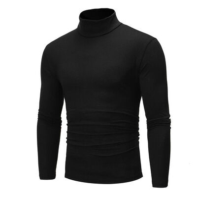 

Mens Winter Warm Cotton High Neck Pullover Jumper Sweater Tops Turtleneck