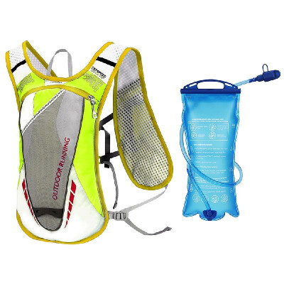 

5L Hydration Pack Backpack with 2L Water Bladder Ultralight Breathable Hydration Vest For Outdoors Running Cycling Climbing