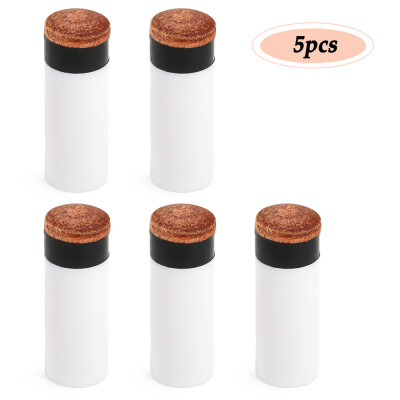 

10PCS Pool Cue Tips Hard Plastic Cue Stick Ferrules Billiard Cue Head 12MM 13MM