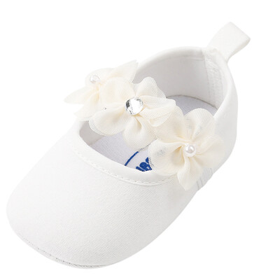 

Baby Girl Pearl Fashion Cotton Toddler First Walkers Kid Shoes