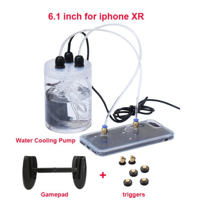 

Mobile Phone Water Cooler Circulating Cooling with Water Pump for iPhone 6 7P 8P XR PUPG Gamepad Controller Joystick for Phone