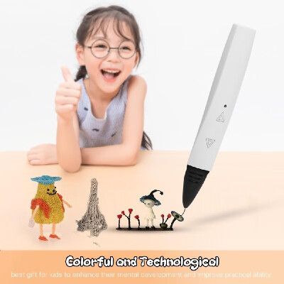 

3D Printer Pen with Touchkey Operature Low Temperature PLAABS 3D Printing Filaments Intelligent Printing Pens