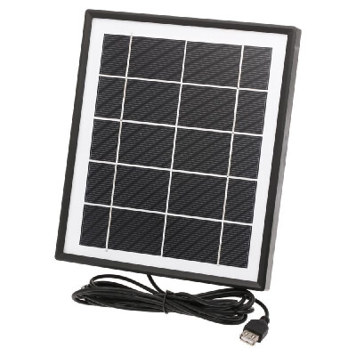 

5W Solar Charger With 3M Cable USB Output for Mobile Phones Power Station High Quality Monocrystalline Silicon Solar Panel 37Vbat