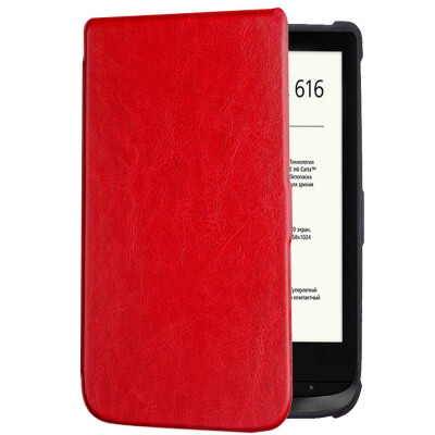 

Afesar Advanced pu leather Cover For PocketBook 616 eReader ultra slim book Case magnetic clasp flip good fit PB 616 pouch