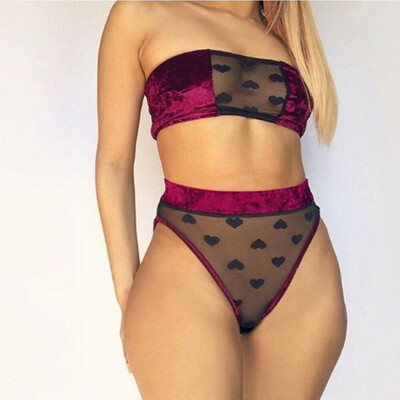 

Women Underwear Bra Sexy Lingerie G-string Nightwear Lace Clothes Set Fashion