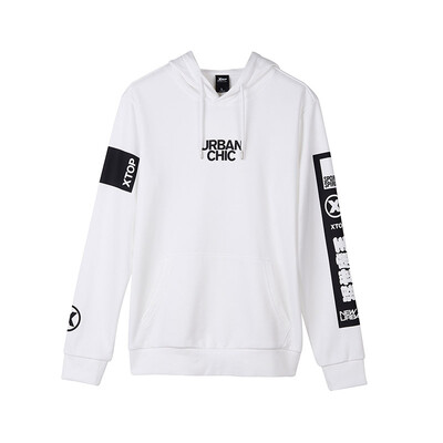 

Special step hooded sweater men 2018 autumn new casual mens comfortable printing letters fashion mens long-sleeved shirt 882329059002 white S