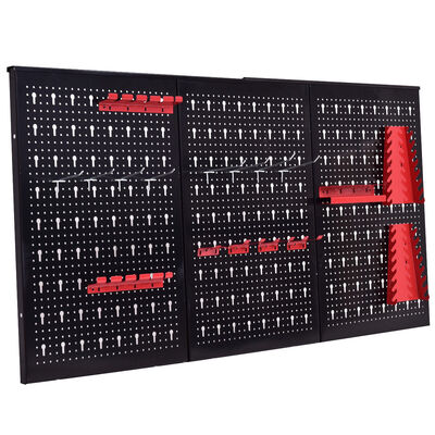 

24" x 48" Metal Pegboard Garage Tool Board Holder