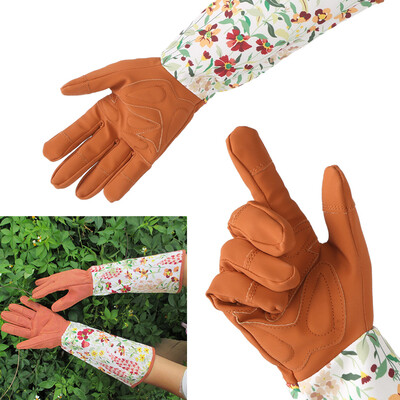 

1 Pair of Long Sleeve Gardening Gloves Hands Protector for Garden Yard Pruning Trimming Use Florist GlovesGloves