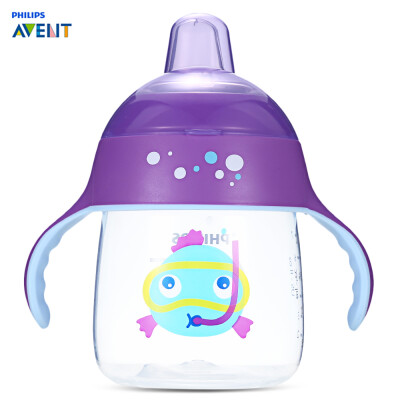 

Avent 9oz 260ml Baby Soft Handle Sipping Bottle Training Drinking Cup