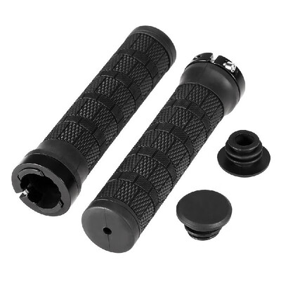 

Bike Handlebar Grips 22mm Bicycle Grips Soft Rubber Handlebar Cover End Non-Slip Rubber Grips