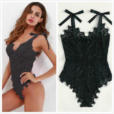 

Hot Sexy Lingerie Lace Dress Babydoll Women Sleepwear Underwear Nightwear Bodysuit