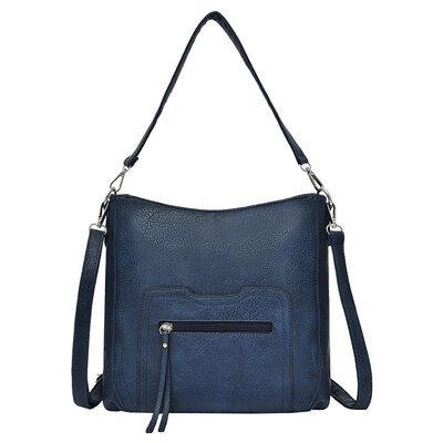 

Tailored Fashion Women Zipper Pure Color Leather Handle Bag Messenger Bags Crossbody Bags