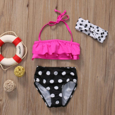 

US Toddler Kids Baby Girls Swimsuit Swimwear Bathing Suit Tankini Bikini Set