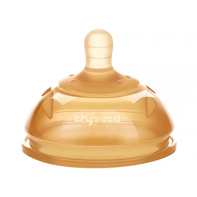 

Shixi baby simulation weaned pacifier food supplement 18 months or more wide caliber newborn baby bottle tired milk super soft silicone nipple TN25