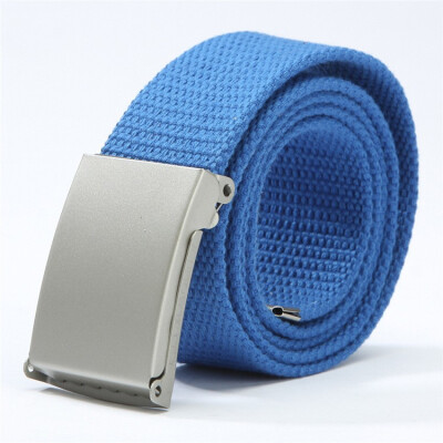 

8-color candy trend fashion new unisex belt canvas belt mens belt