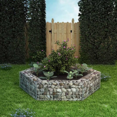 

Hexagonal Gabion Planter 787"x681"x157