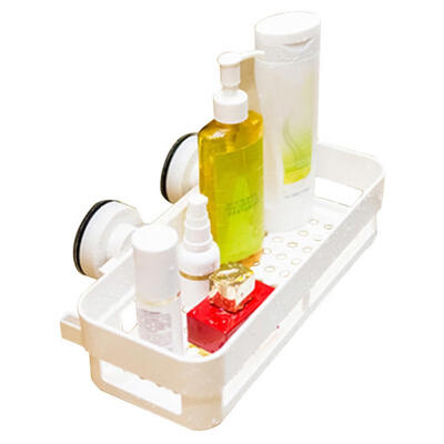 

Greensen Bathroom shelf wall hanging punch-free suction cup storage basket toilet kitchen storage rack