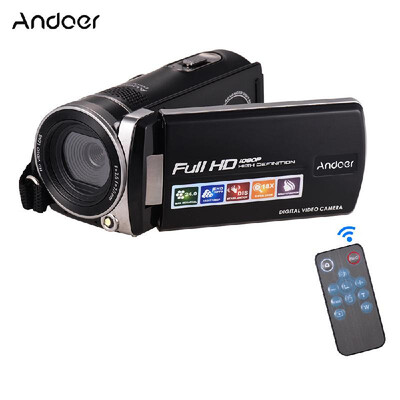 

Andoer F450 Full HD 1080P Digital Video Camera 4MP 18X Digital Zoom DV 30FPS Camcorder with 30 Inch LCD Touch Screen Support Face