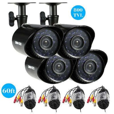 

4800TVL Bullet Security CCTV Camera IR-CUT Night 36mm 24 Infrared LEDs M2L2