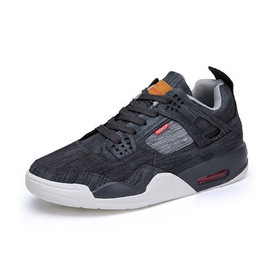 

New fashion autumn shoes male Korean version of the trend of tide shoes air cushion shoes large size sports increased shoes canvas