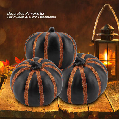 

PVC Strip Pattern Decorative Pumpkin for Autumn Fall Ornament Tabletop DecorDecorative Pumpkin Pumpkin Ornament