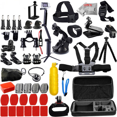 

Accessories Set for GoPro Hero 6543 Kit Mount for SJCAM for SJ4000for XiaoMi Yifor Eken H9r