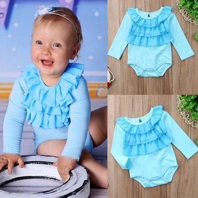 

Newborn Baby Girls Infant Bodysuit Rompers Jumpsuit Playsuit Outfit Clothes