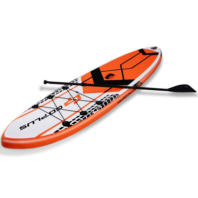 

105 SUP Inflatable Stand up Paddle Board w Adjustable Backpack