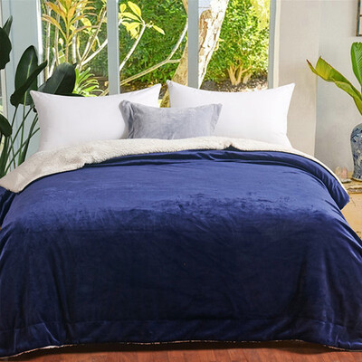 

Fleece Throw Blanket Twin Size - Fuzzy Sherpa Plush Queen Throw Blanket for Couch Soft Comforter Heavy Weighted Couch Sofa Bed