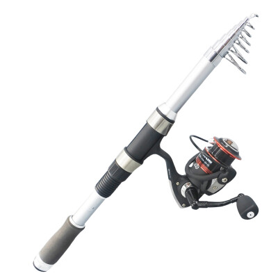 

Honoreal Spinning Telescopic Fishing Rod&Reel Combo with Fishing Line Lure&Hook for Travel