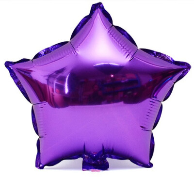 

FUNNYBUNNY 10pcs Star Shape Foil Mylar Helium Ballon 18" Balloon Birthday Party Decoration Foil Balloons