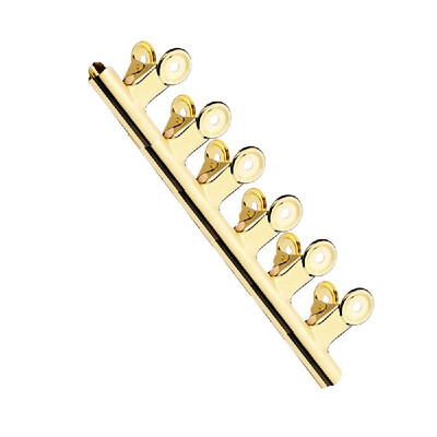 

6pcs Curvature Clips Curve Nail Pinching Tool Stainless Steel Acrylic Nail Pincher Clips Silvery