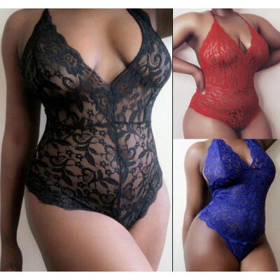 

Sexy Lingerie Lace Dress Babydoll Womens Underwear Nightwear Sleepwear Plus size