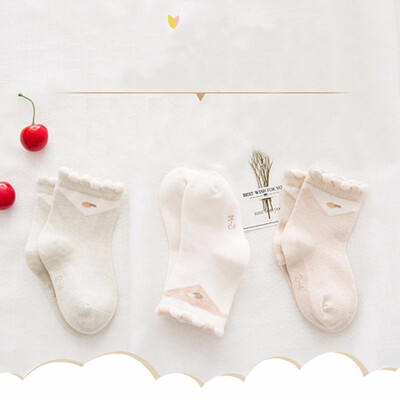 

ORIGINAL COLOUR COTTON BABIES SAFETY ANTIBACTORIAL SOCK NEW BORN NUNU STYLE