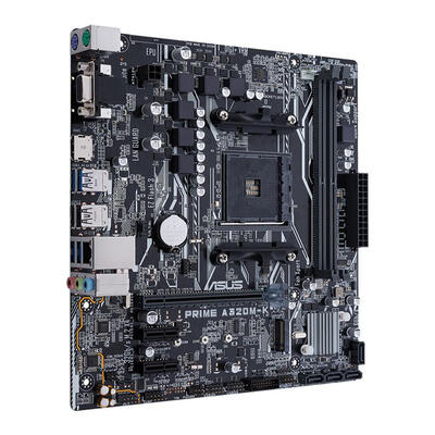 

ASUS PRIME A320M-K AMD Ryzen for Socket AM4 DDR4 M2 USB31 Motherboard