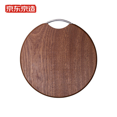 

Beijing Tokyo made ebony chopping board solid wood chopping board Africa imported whole wood chopping board thickened cutting board cutting board round 363cm