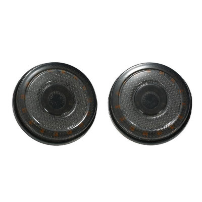 

1 Pair 12V 24LED Round Side Turn Signal Rear Brake Flash Light Warning Light for Car Motorcycle Truck