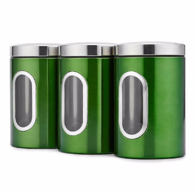 

3pcsset Food Storage Container Food Storage Set with Lids Grain Storage Tank with Transparent View Window Food Storage Box Food S