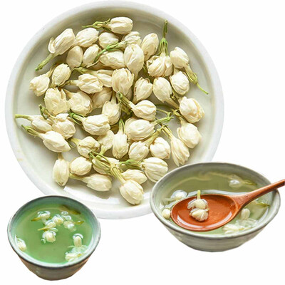 

High Quality Jasmine Tea Dried Jasmine Bud Non Aromatic New Flower Tea Weight Loose Chinese Tea