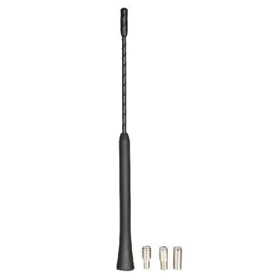 

9 inch Replacement Car Radio Stereo Aerial Sting Mast Antenna Black 3 Screws