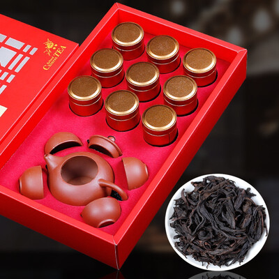 

Wuyishan Dahongpao Oolong Tea Rock Tea Cinnamon Narcissus Luzhou-flavored bulk gift box