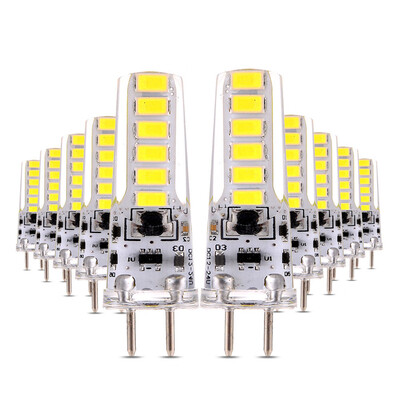 

10PCS YWXLight GY635 5730SMD Home Lighting LED Bi-pin Lights DC 12 - 24V AC 12V